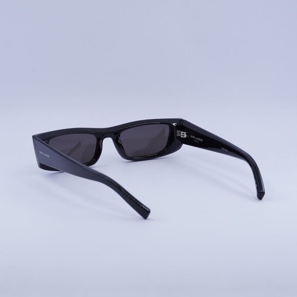 🕶️ New Saint Laurent SL553 001 Sunglasses - Black Frame, Black Lenses - Picture 13 of 14